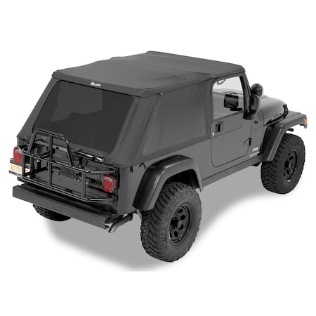 Bestop Trektop Slantback Soft Top For Jeep 2004-2006 Wrangler TJ 56821-35
